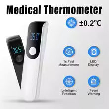 Berührungslosen Infrarot-Thermometers LED Display Fieber Messen für Babys und Erwachsene